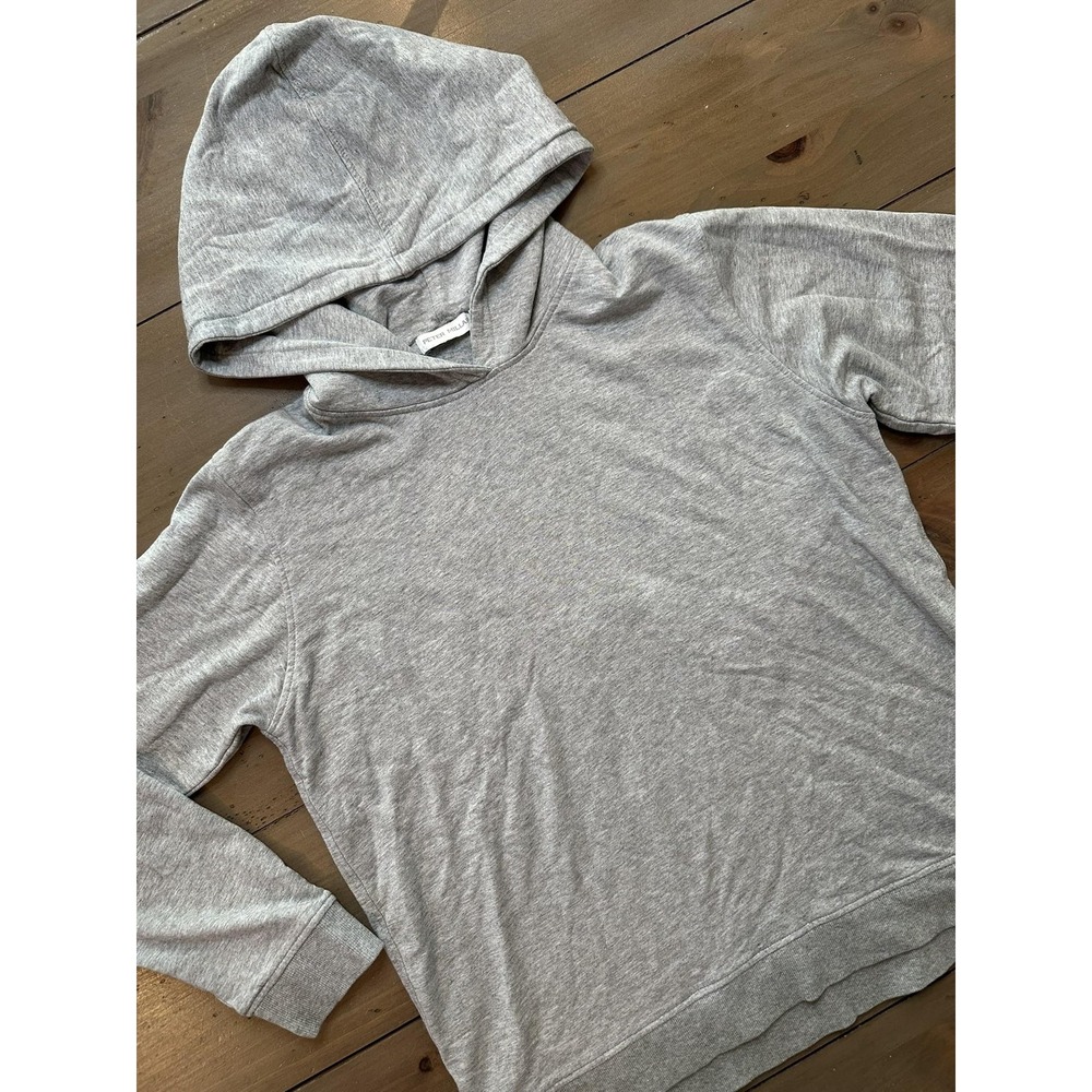 Peter Millar Hoodie Womens Medium Gray Pullover Lightweight‎ Cotton Modal Blend